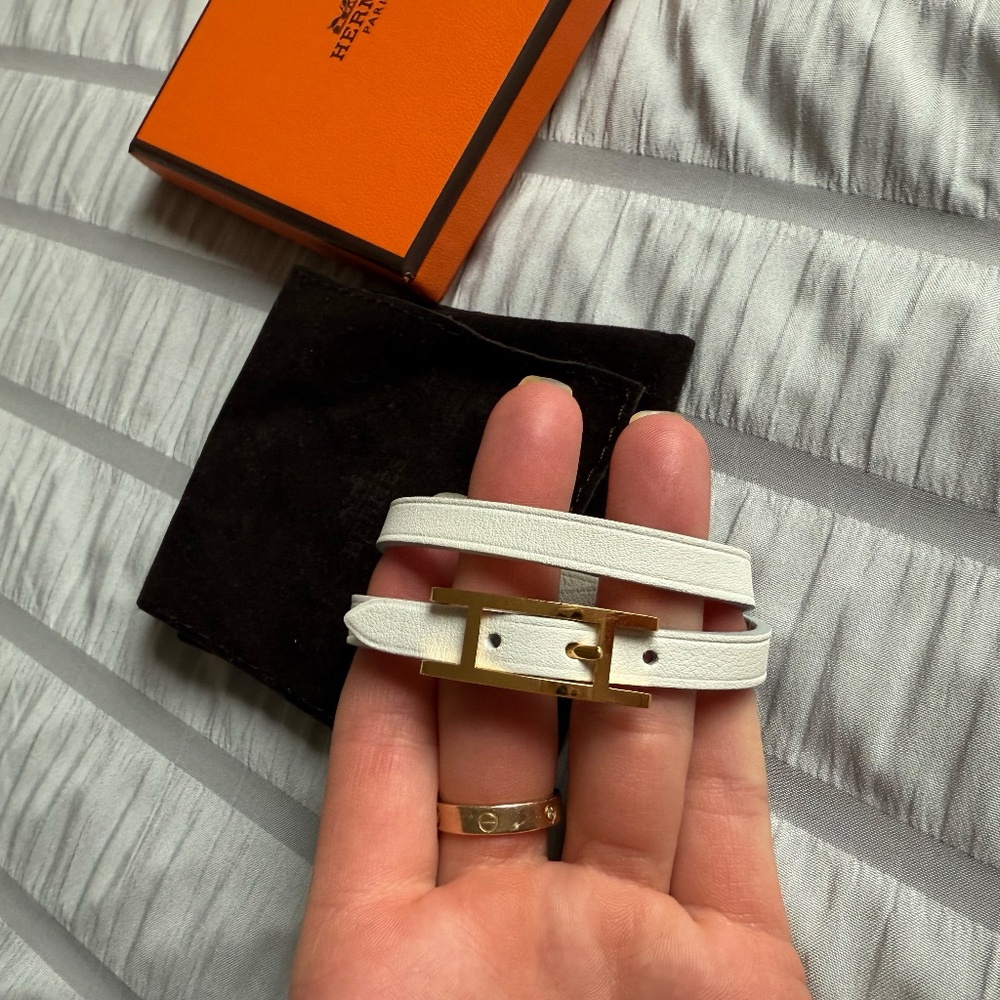 Hermes Behapi Double Tour Bracelet - image 1